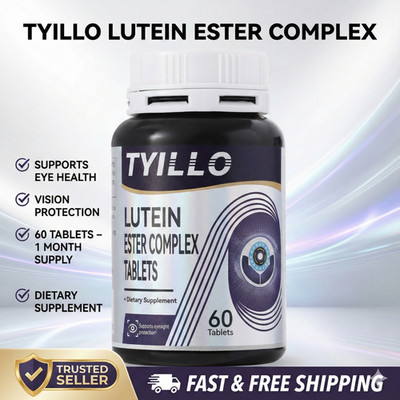TYILLO Eye Support Lutein Zeaxanthin Vision & Screen Fatigue Relief - 60 Capsule