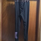Savage X Fenty Black Logo Waist High Rise Ankle Leggings 2X Yoga — photo 4