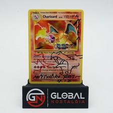 Charizard Mitsuhiro Arita Auto Sketch #11 XY Evolutions Pre release Stamped NM-