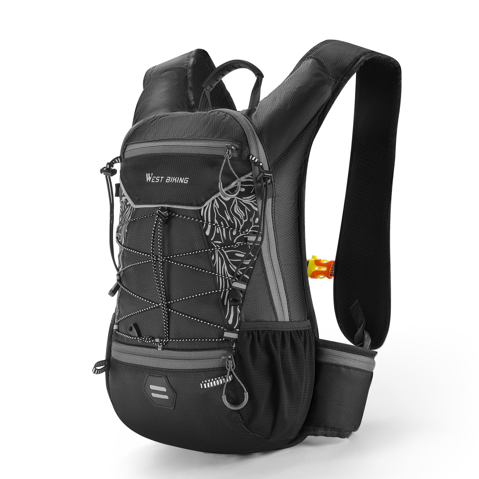 Bike Riding Backpack Outdoor Camping Hiking Backpack Large Capacity Reflective