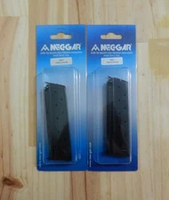 Mec-Gar MecGar 1911 Magazine;  Blued;  Holds 8 Rnds of 10mm;  2 Mags; MGCGOV10LB