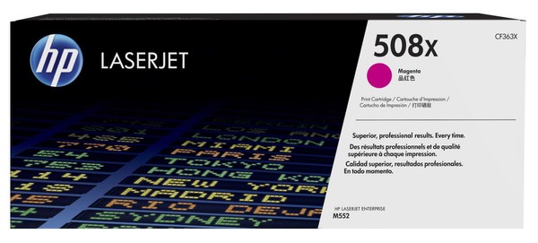 Hp Original 508X Toner - Magenta (CF363X)-image
