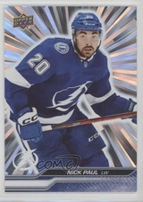 2023-24 Upper Deck Series 1 Outburst Silver Nick Paul #163 18n9