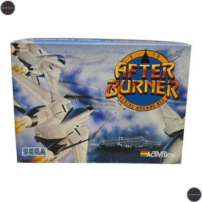 After Burner Commodore 64 C64 Spiel Big Box SEGA 1989 CIB