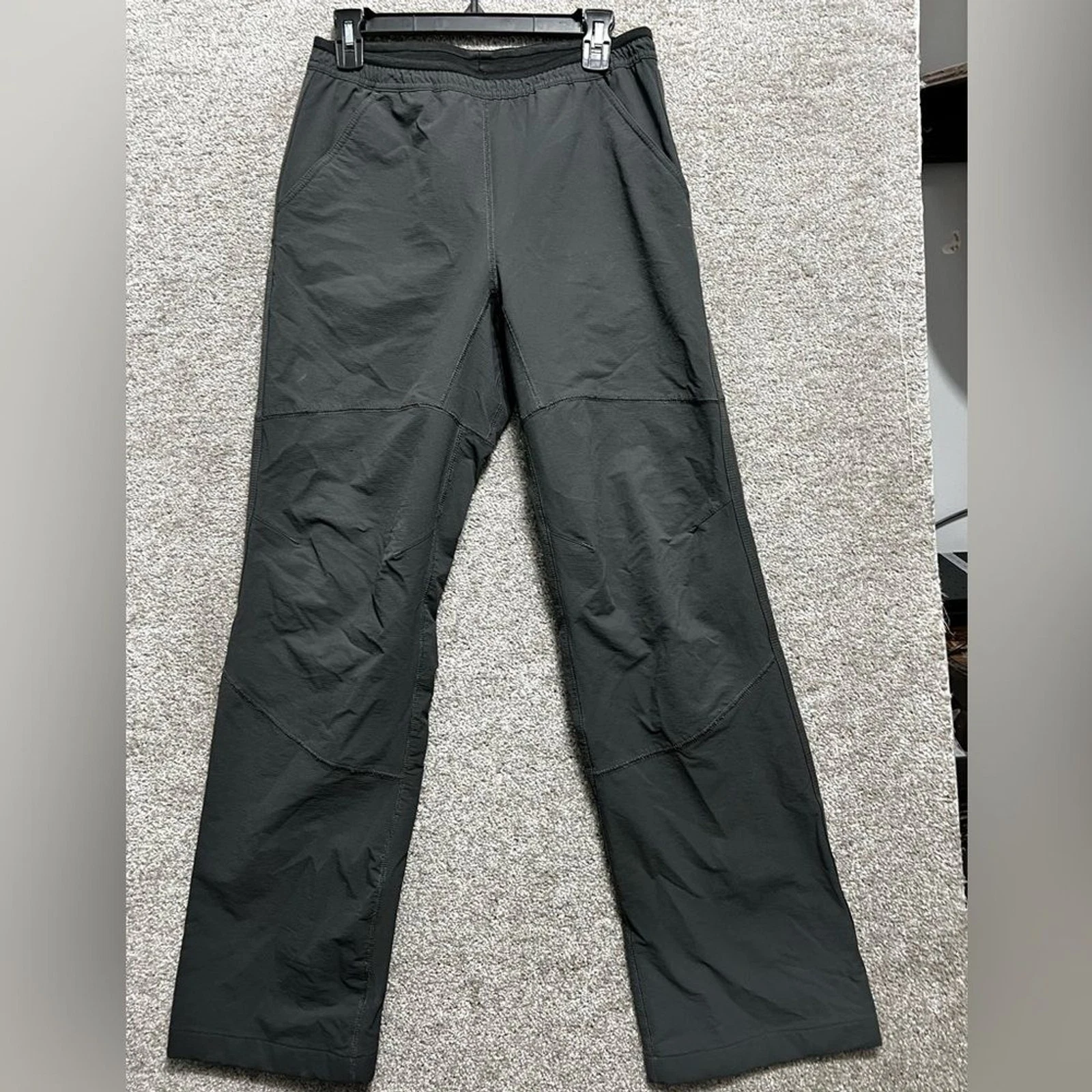 The North Face Men’s Canvas Pull On Grey Pants Athletic Pockets Size Small