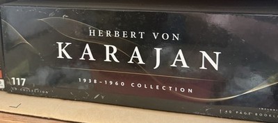 Herbert von Karajan 1938 1960 Collection 117 CD Box Set Brand New! Sealed!