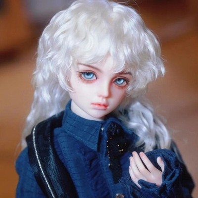 1/4 BJD Doll SD Resin Face Makeup Art Atmosphere Boy Handmade Gift Bare Doll
