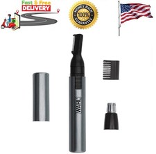 Wahl Nose Ear Trimmer Neck Hair Beard Eyebrow Groomer Clippers Micro Personal