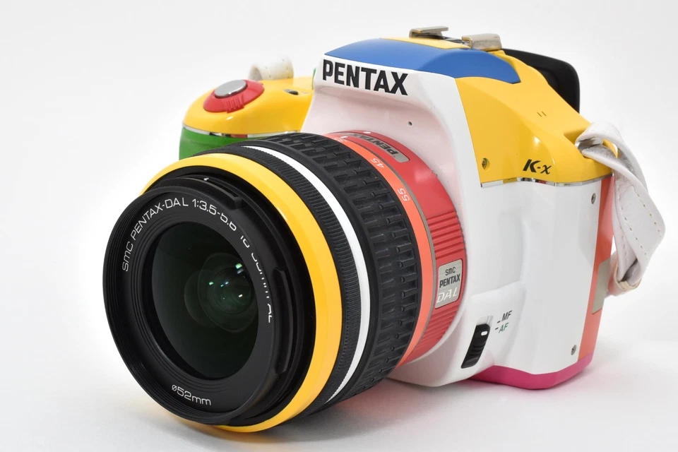 Pentax K-x Tower Records Regenbogen 12.4MP W/18-55mm Objektiv [Mint] Aus Japan - Bild 3 von 4