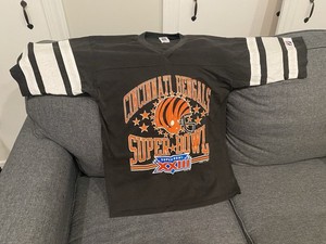 Vintage Cincinnati Bengals Super Bowl XX III Shirt 1989