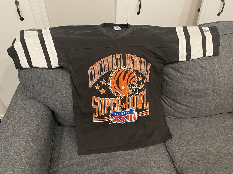 Vintage Cincinnati Bengals Super Bowl XX III Shirt 1989