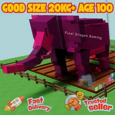 🐘Good Size Nightmare Elephant  20kg+  Age 100 🐘GROW A GARDEN 🪴🌈🌞Cheap Fast