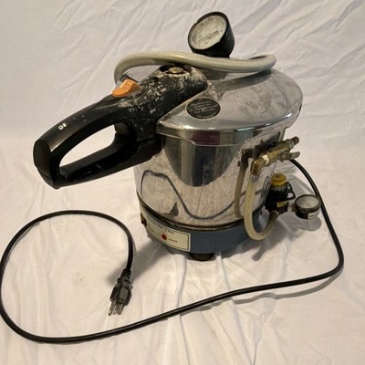 Electric Pressure Cooker 6 Liter Stainless Steel 127V with Lid & Power Cord