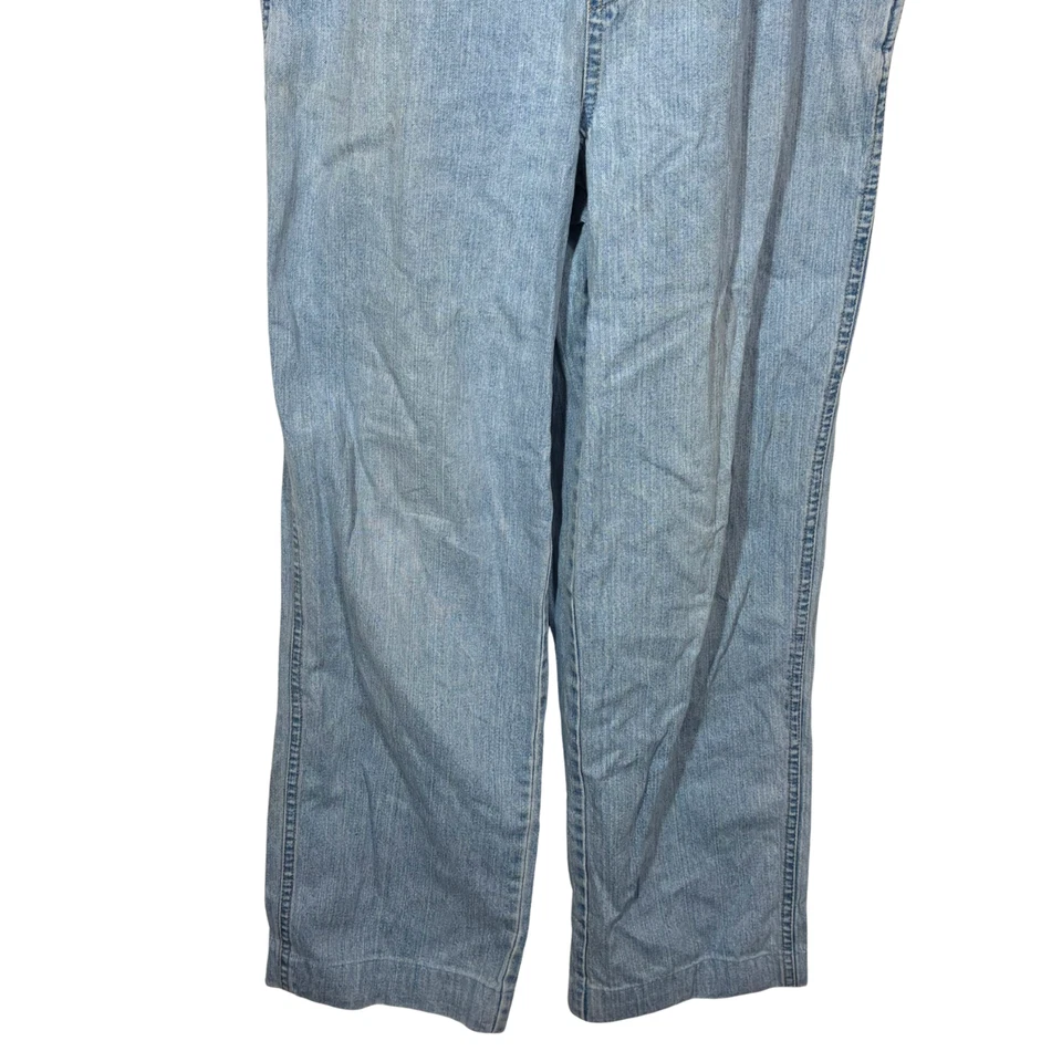 Macacão jeans Xhilaration Bib pequeno retrô anos 90 vintage veja fotos manchas - Imagem 4 de 4