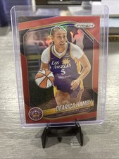2025 Panini Prizm WNBA - Dearica Hamby #39 Red Prizm /299
