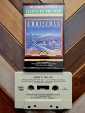 Hallmark Christmas "LISTEN TO THE JOY " Cassette Tape 1986 12 Songs 