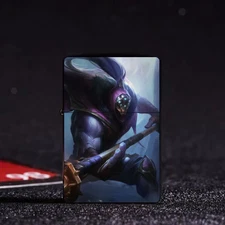 League of Legends Jax Windproof Pocket Lighter Custom Printed Champion Design