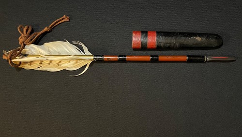 Antique Japanese Samurai Uchine Weapon -Palanquin Throwing Arrow VERY RARE
