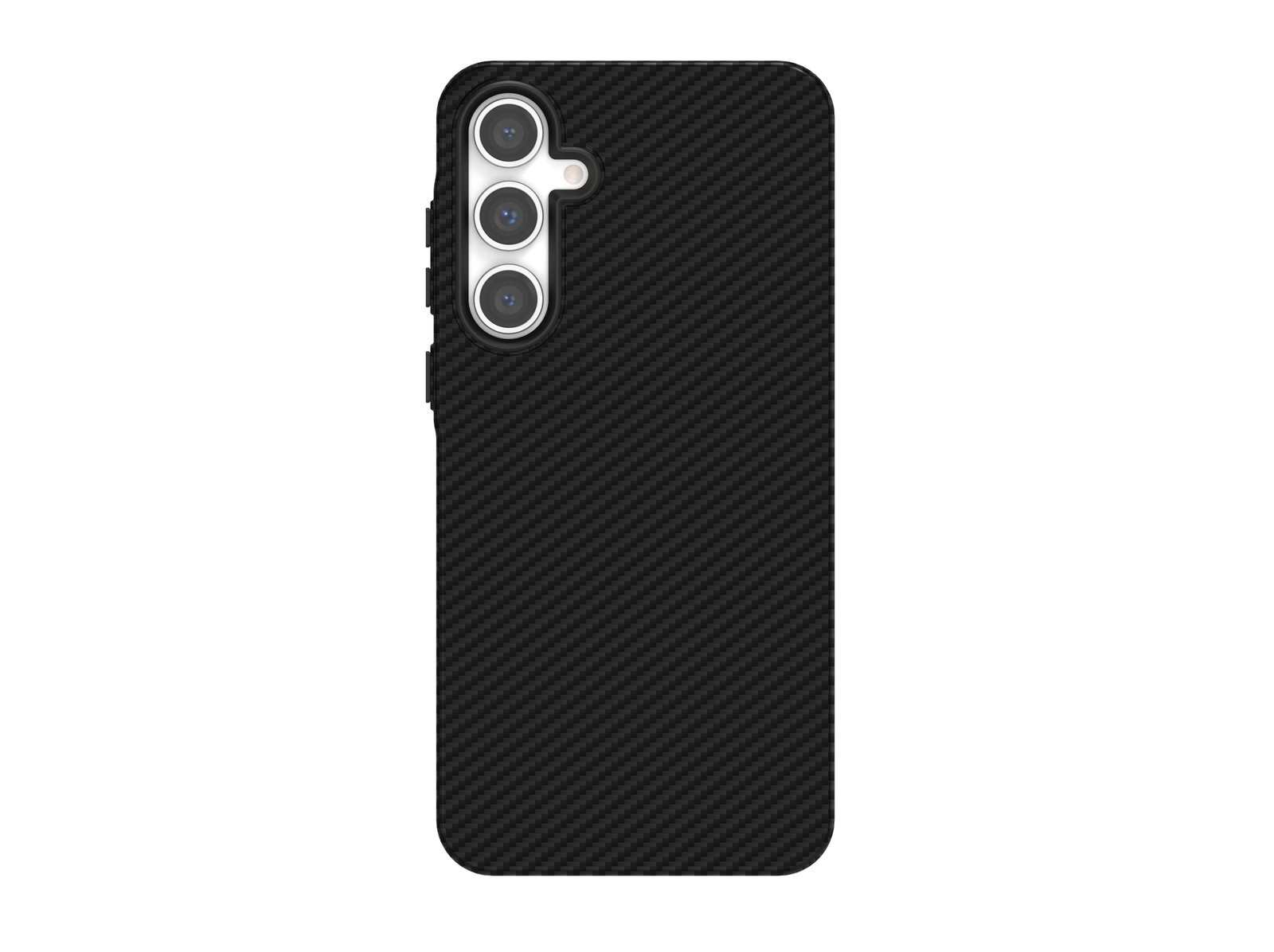 ISY ISC 3742, Задняя крышка, Samsung, Galaxy A55 5G, Schwarz Carbon, Черный кварц