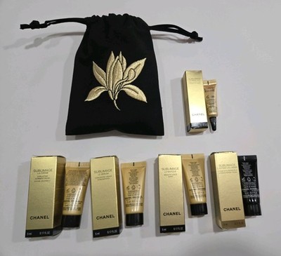 Chanel SUBLIMAGE Travel 8 Pieces Bundle with SUBLIMAGE Pouch NEW