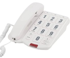 Landline Telephone Elderly Large Big Button Loud Volume Classic Simple Easy Use