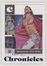 2022 Panini Chronicles WWE Blue 95/99 Ravishing Rick Rude #66 12b5
