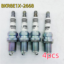 4pcs Iridium Ix Spark Plugs Bkr8eix Colder Heat Range 8 For Race Tuned Modifi 4pcs Iridium Ix Spark Plugs Bkr8eix Colder Heat Range 8 For Race Tuned Modifi