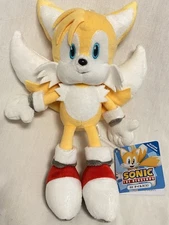 Sanei Boeki Sonic The Hedgehog All Star Collection Tails S Plush Doll 10”