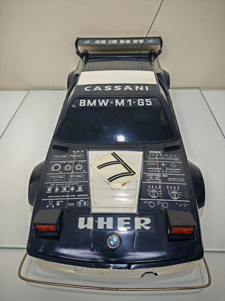 Rare K.K. Matsushiro radio-controlled BMW M1 G-5 RC Car 1/11 Scale 