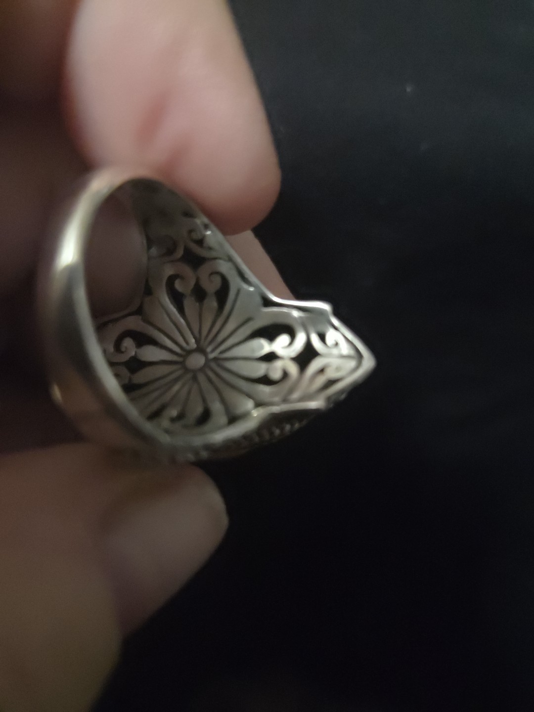 Sarda Artisan of Bali SWEETART Kingman Turquoise Ring Size 11