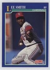 1991 Score Lee Smith #81 HOF 1p0o