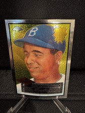 2002 Topps Chrome Roy Campanella #314 Brooklyn Dodgers 1952 World Series