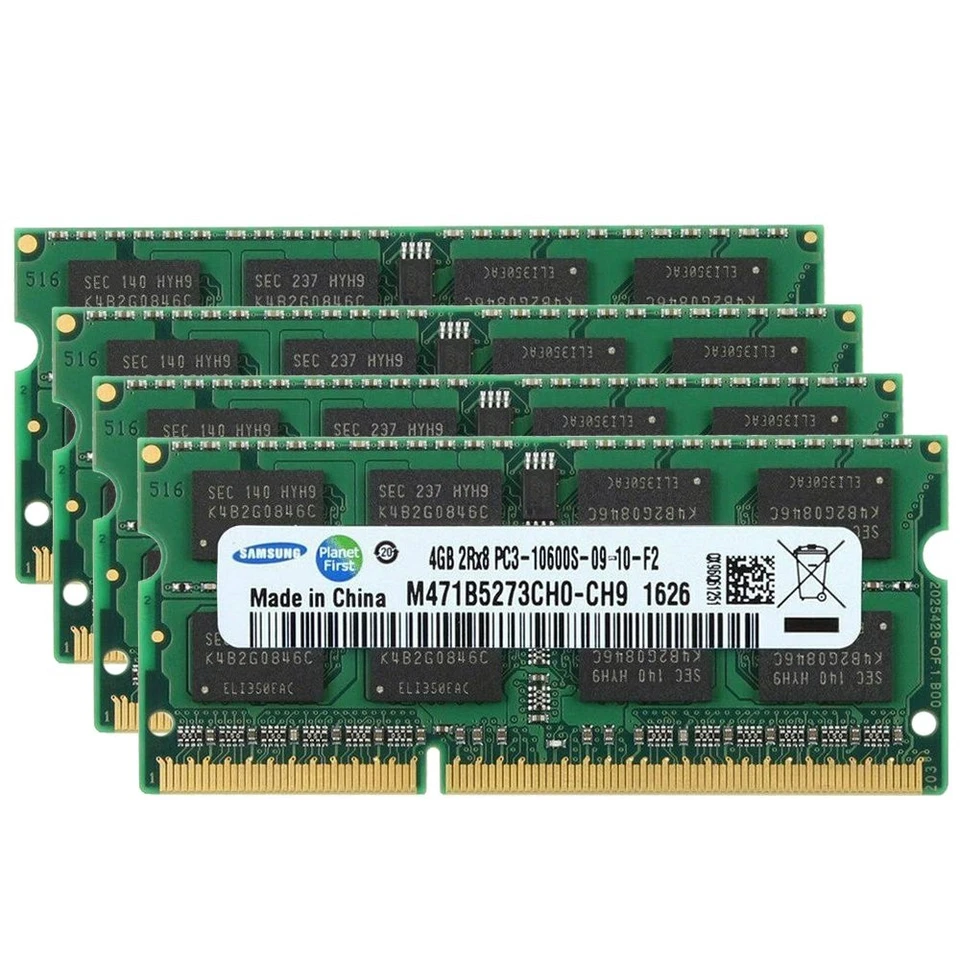 16GB 4x 4GB DDR3 PC3-10600 1333 Memory For Apple iMac 21.5 and 27-inch, Mid 2011 - Image 3 of 4