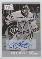 2021-22 Upper Deck Fleer Ultra 30th Anniversary Cal Petersen #A-5 Auto 0il7