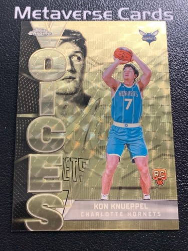 2025 Topps Chrome Kon Knueppel Base (RAW)