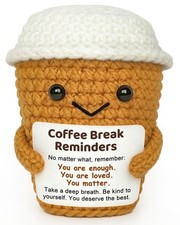 Coffee Lovers Birthday Gifts for Women Men, Positive Animals Espresso Themed ...