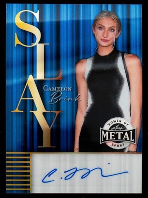 Cameron Brink Auto 2/2 Slay SA-CB1 2025 Leaf Metal Women of Sport Sparks