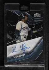2023 Topps Chrome Black Auto Kenny Lofton #CBA-KLO Auto 1b3