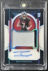 BIJAN ROBINSON 2023 PANINI NATIONAL TREASURES 158 ROOKIE PATCH AUTO MIDNIGHT /20