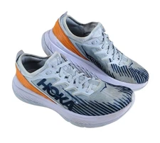 Hoka One Carbon X-SPE Running Shoes Mens 9.5 Womens 10.5 Performance Gym Gray