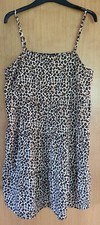 WEDNESDAY GIRL MATERNITY. Leopard Print Dess. Size 14