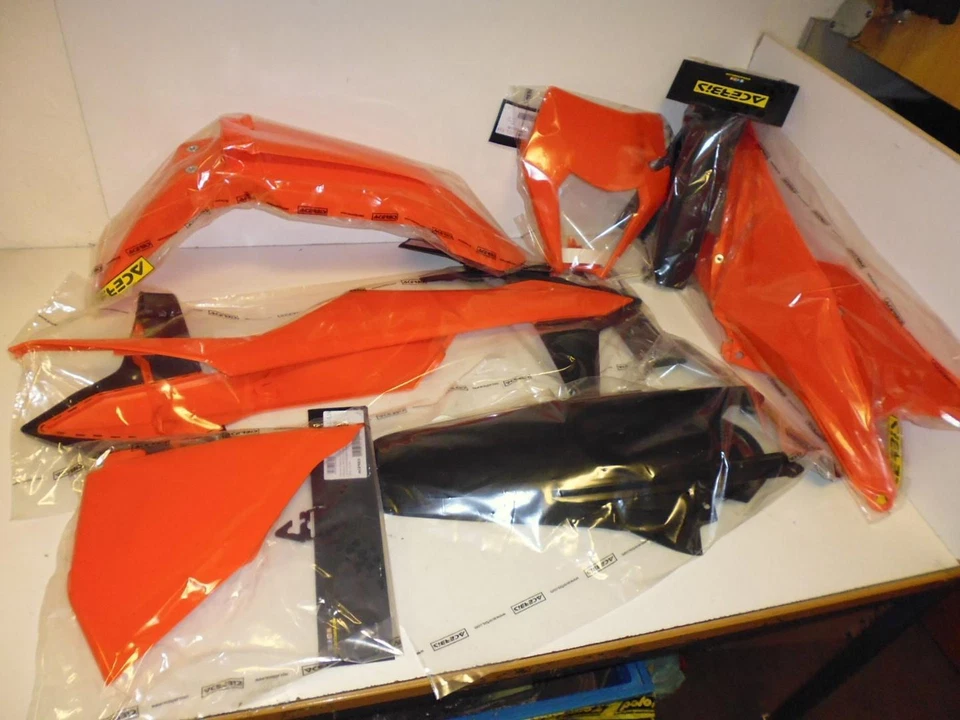 Kit De Carénage En Plastique Compatible Avec Ktm Exc 150 250 Tpi 20-21 R-Sw - Photo 3/4