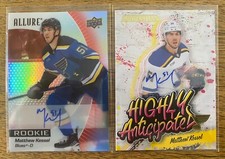 2023-24 Upper Deck Allure Matthew Kessel Red Rainbow Rookie Auto Lot
