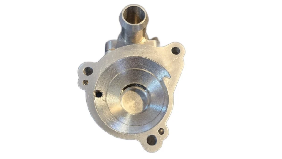 1988 thru 2004 Kawasaki KX500 tampa e cotovelo da bomba de água - Billet CNC - Imagem 3 de 3