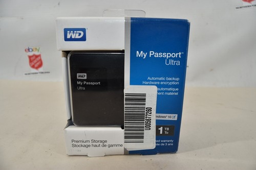 WD My Passport Ultra 1TB Portable New Sealed (4718A)