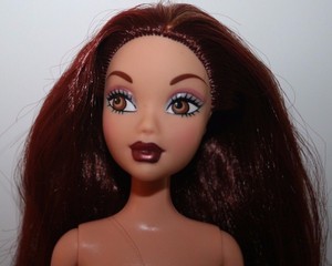 My Scene Barbie Doll Chelsea With Long Hair Brown Eyes Dark
