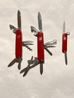 Lot of 3 Victorinox White Swiss Army knives - Super Tinker - Spartan - Escort — photo 2