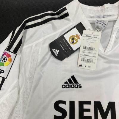 Vintage Beckham Real Madrid 04/05 Home Size L adidas Soccer