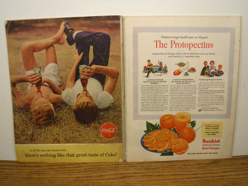 6 The Saturday Evening Post 1950's magazine lot all George Hughes art covers - Picture 3 of 7