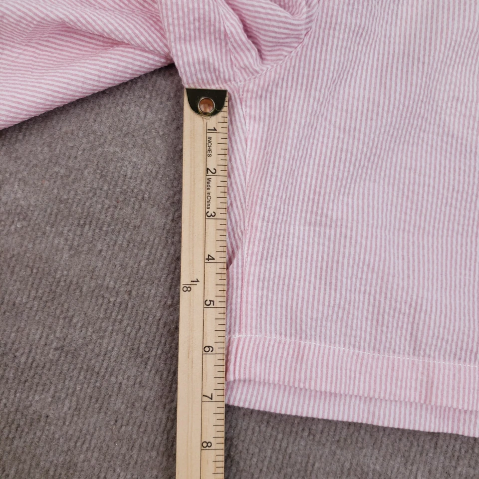 Pantalones Cortos Southern Proper Seersucker Para Hombre 38 Rosa Blanco Chino 9 Entrepiernas Informales Foto 2 de 4